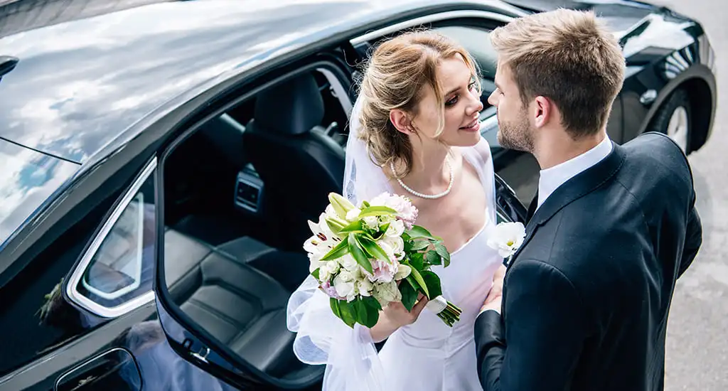 Passenger inside car