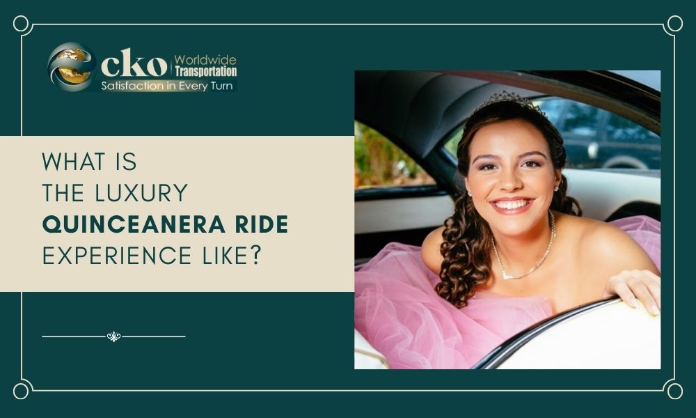 What is the Luxury Quinceañera Ride Experience Like? | Ecko Worldwide Transportation