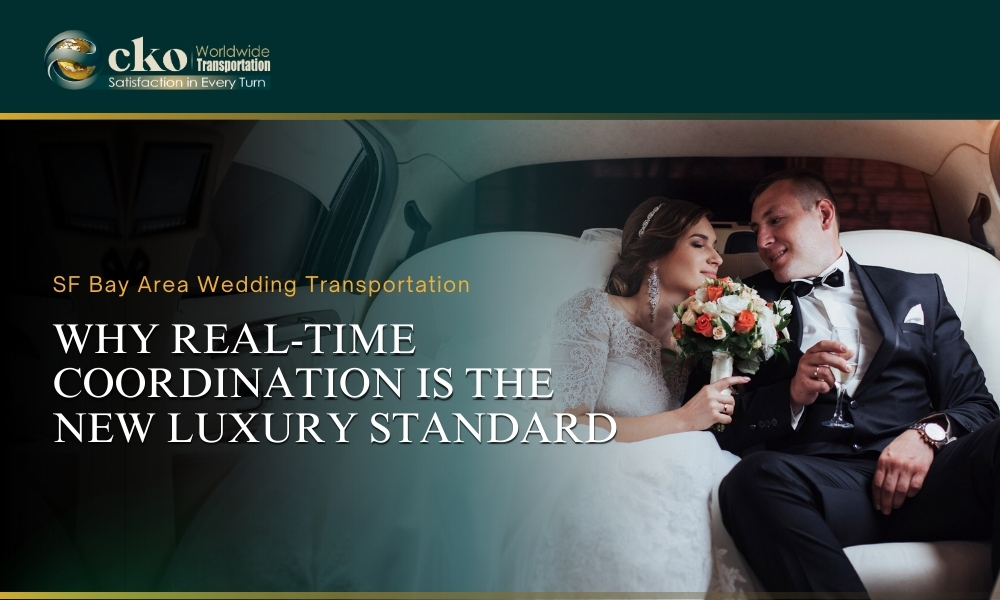 SF Bay Area Wedding Transportation: Why Real-Time Coordination Is the New Luxury Standard